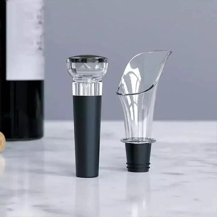 Kit Abridor de Vinhos Elétrico Recarregável