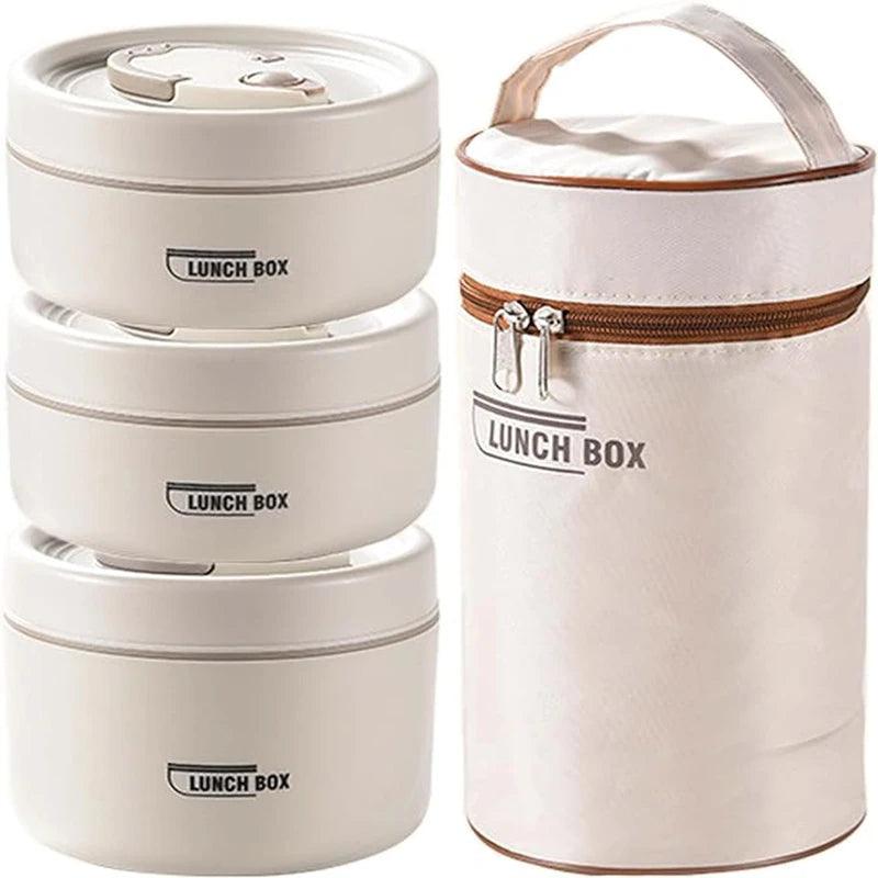 Kit Potes Térmicos Lunchbox 3 Em 1