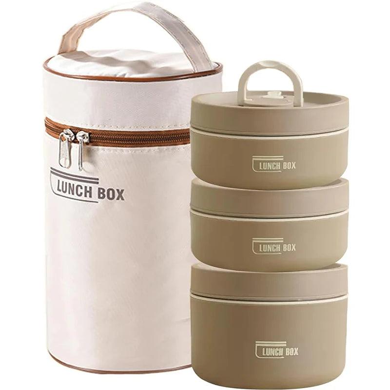 Kit Potes Térmicos Lunchbox 3 Em 1