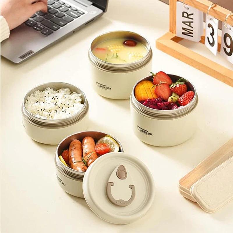 Kit Potes Térmicos Lunchbox 3 Em 1