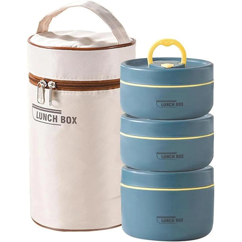 Kit Potes Térmicos Lunchbox 3 Em 1